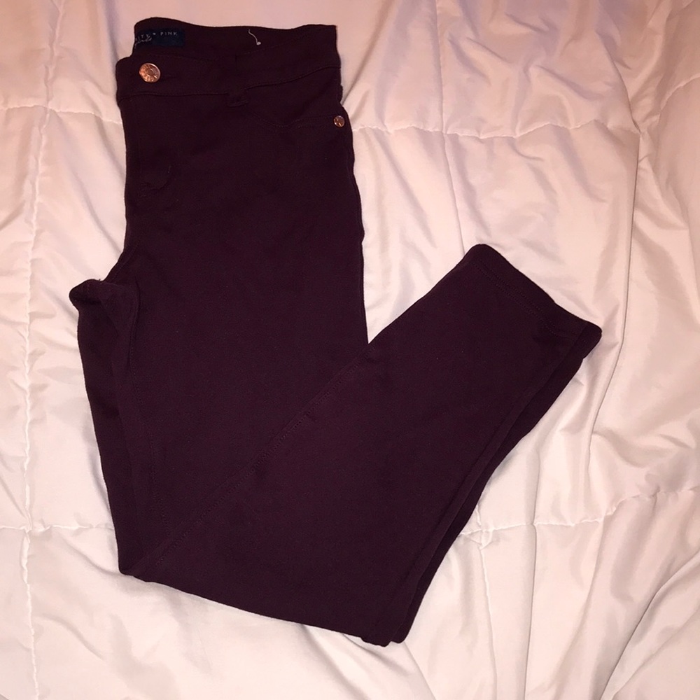girls stretchy jeggings